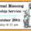 Animal Blessing Service