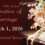 Celebration of Marriage
