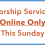 No In-Person Worship Service